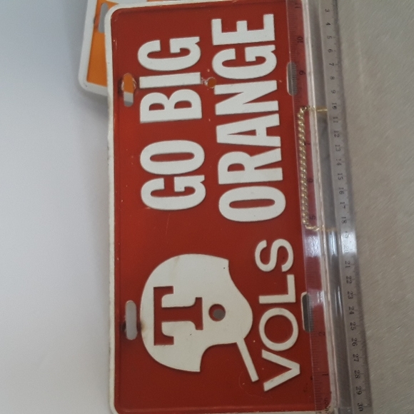 University of Tennessee License Plates..set of 3 - Picture 2 of 4